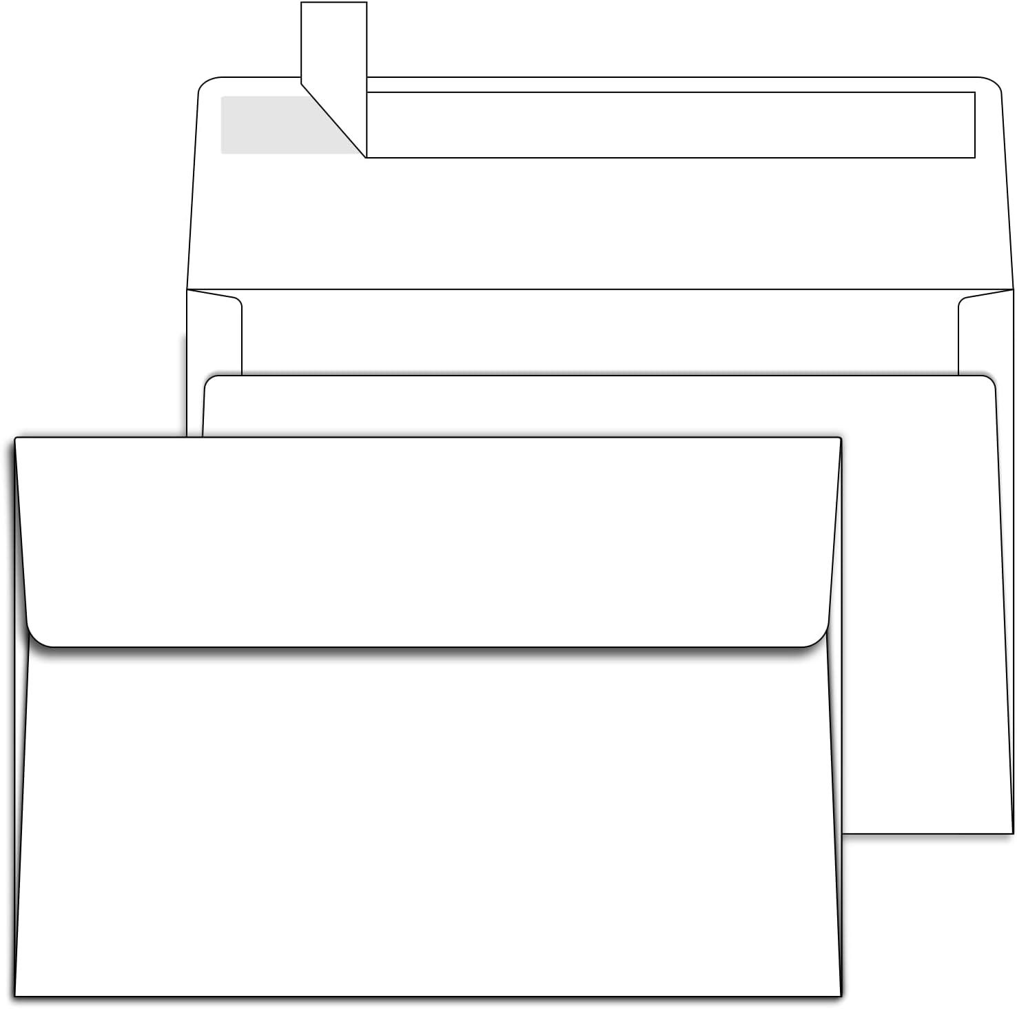 imageOhuhu A2 Printable White Envelopes 1000 Pack Bulk A2 438quot x 534quot SelfSeal Envelopes for 425x55 Cards RSVP Christmas Cards Wedding Invitations Photo Baby ShowerA7