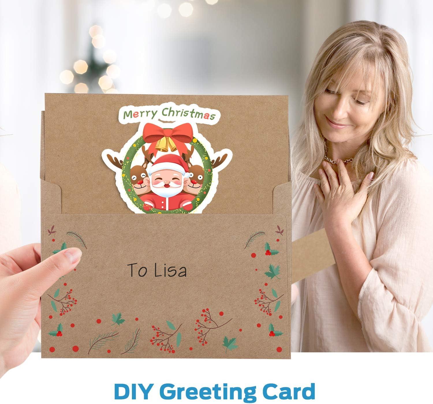 imageOhuhu Blank Brown Kraft Cards and Envelopes 100 Pack 425quot x 55quot Folded Cardstock Paper and A2 Envelopes for DIY Greeting Cards Wedding Birthday Invitations Thank You Cards and All OccasionsA2 425x55