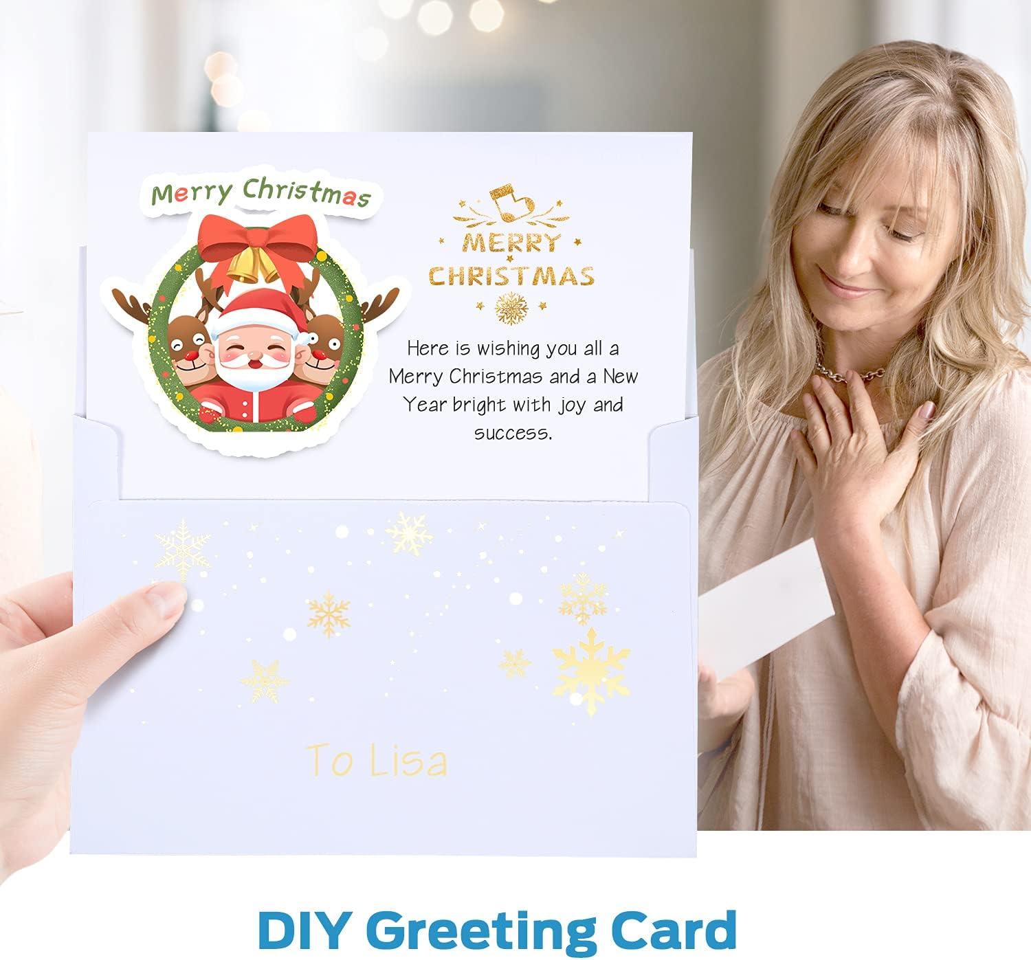 imageOhuhu Blank White Cards and Envelopes 50 Pack 5quot x 7quot Heavyweight Folded Cardstock and A7 Envelopes for DIY Greeting Cards Wedding Birthday Invitations Baby Shower Thank You Cards and All OccasionsA7 5x7