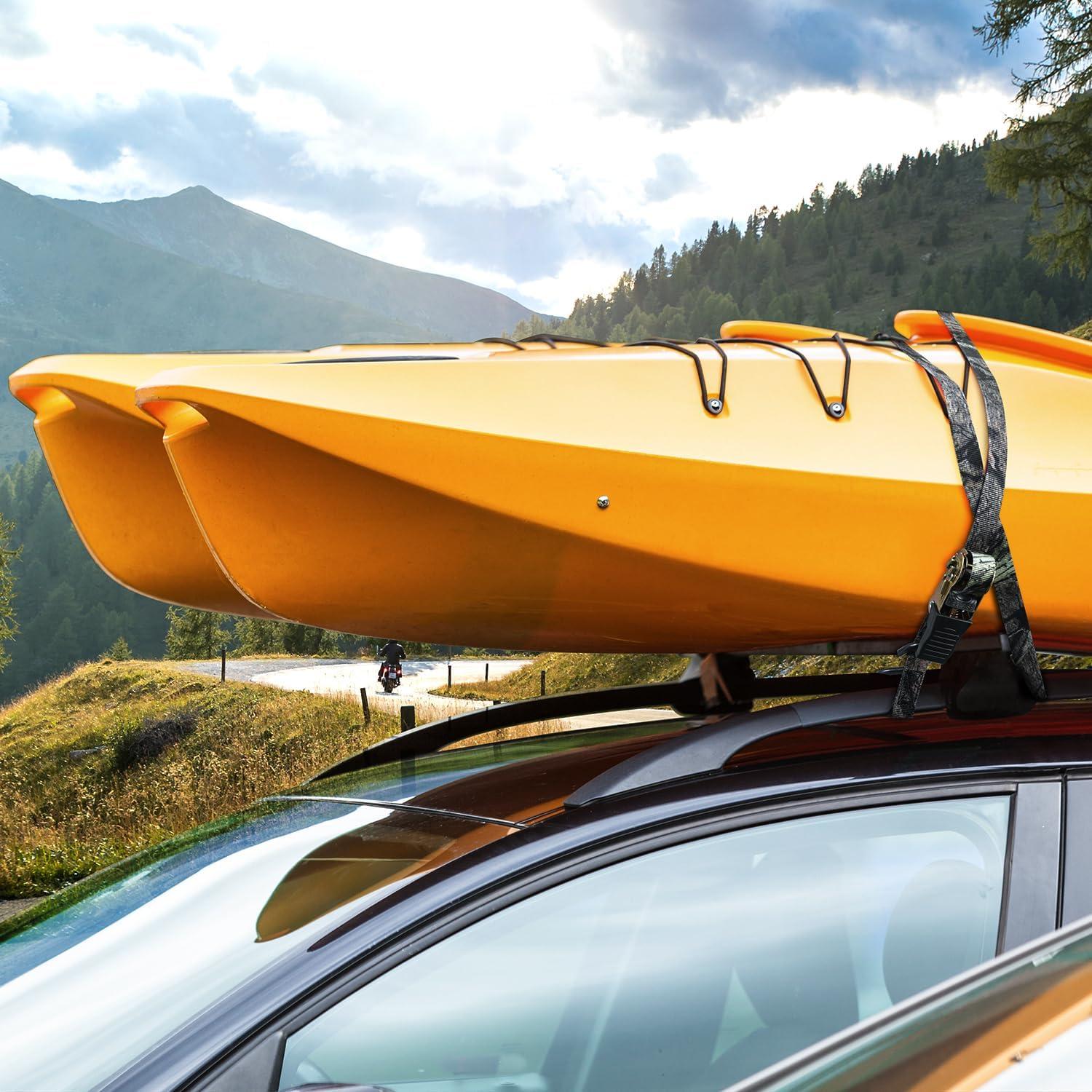 imageRatchet Tie Down Strap 15 Ft 500 lbs Load Cap with 1500 lbs Breaking Limit Ohuhu Ratchet Tie Downs Logistic Cargo Straps for Moving Appliances Motorcycle Grey 8PackForest Camouflage