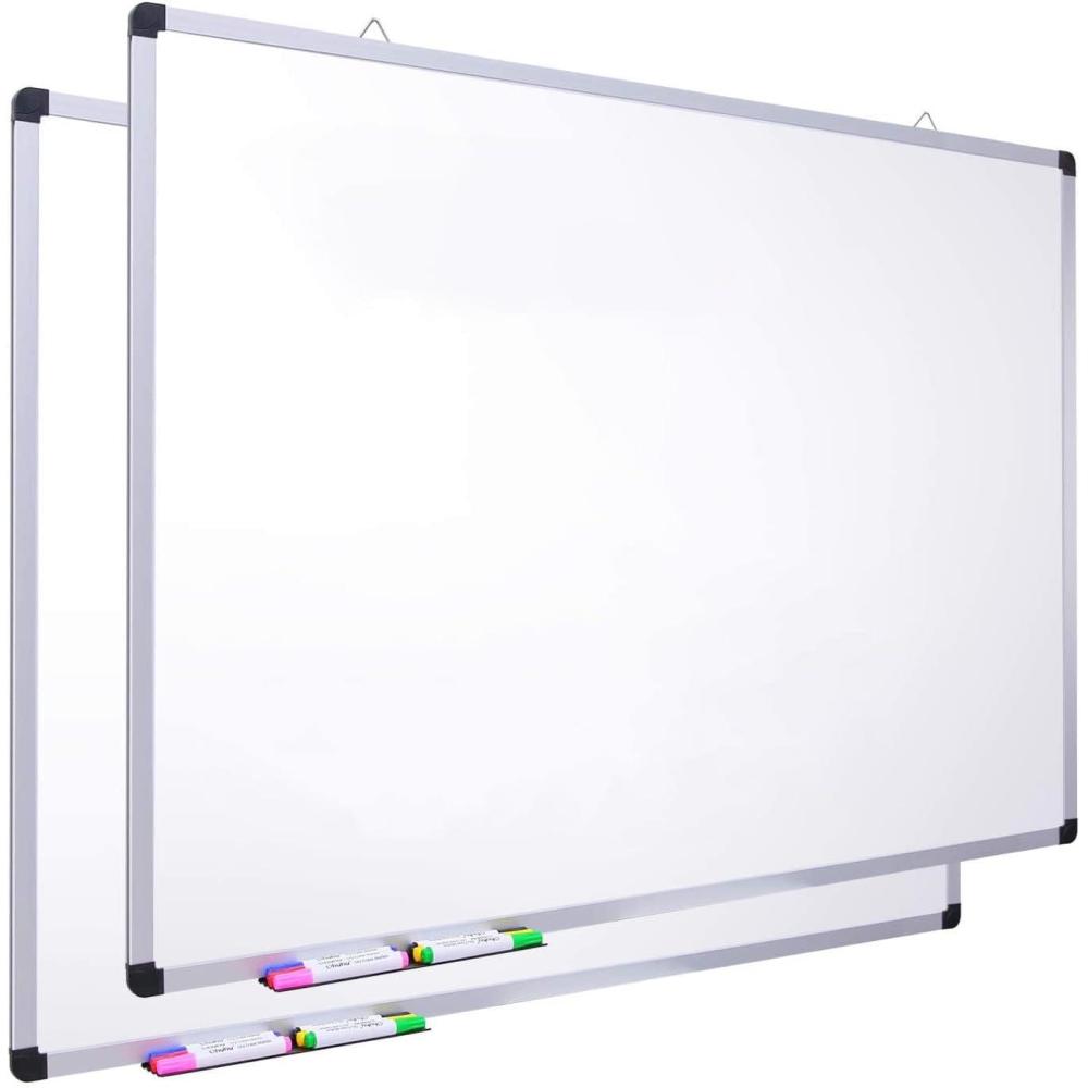 imageOhuhu 2 Pack Magnetic Large Dry Erase Board 48 x 36 Inches