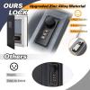 Book Safe Box with Combination Lock, Ohuhu Upgrade Dictionary Diversion Safe Secret Hidden Box for Home Office, Portable Safe Box for Money Cash Jewelry(Black – Real Paper)