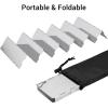 Camp Stove Windscreen, Ohuhu Camping Stove Windscreen 8/10/12 Plates Aluminum Folding Portable Camping Stove Windshield Grill Wind Screen for Camp with Carry Bag for Camping Hiking Picnic Backpacking(12 Plates)