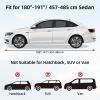 Car Cover for Sedan L (180″-191″), Ohuhu Universal Sedan Car Covers Outdoor UV Protection Auto Cover – Windproof Dustproof Scratch Resistant