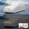 Car Cover for Sedan L (180″-191″), Ohuhu Universal Sedan Car Covers Outdoor UV Protection Auto Cover – Windproof Dustproof Scratch Resistant
