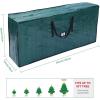 Christmas Tree Storage Bag, Ohuhu Extra Large Christmas Tree Storage Multipurpose Storage Bag with Reinforced Handles Zipper Tear Proof Material for 6-9ft Artifical Tree (65” x 15” x 30”, green)