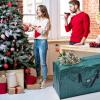 Christmas Tree Storage Bag, Ohuhu Extra Large Christmas Tree Storage Multipurpose Storage Bag with Reinforced Handles Zipper Tear Proof Material for 6-9ft Artifical Tree (48” x 20” x 15”, green)
