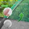 Crop Cages for Garden Plant: Ohuhu 6x3x5 Ft Tent Cage, Plant Netting Cover with Zipper, Garden Bed Cover, Plant Cover from Animal Wind-Resistant Garden Cage for Fruit Vegetable Flower(Arched)