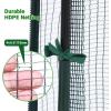 Crop Cages for Garden Plant: Ohuhu 6x3x5 Ft Tent Cage, Plant Netting Cover with Zipper, Garden Bed Cover, Plant Cover from Animal Wind-Resistant Garden Cage for Fruit Vegetable Flower(Rectangle)