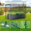 Crop Cages for Garden Plant: Ohuhu 6x3x5 Ft Tent Cage, Plant Netting Cover with Zipper, Garden Bed Cover, Plant Cover from Animal Wind-Resistant Garden Cage for Fruit Vegetable Flower(Rectangle)