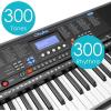 Electric Keyboard Piano 61 Keys, Ohuhu Musical Piano Keyboard with Headphone Jack, USB Port & Teaching Modes for Beginners