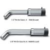 Hitch Lock, Ohuhu Receiver Hitch Pin Lock – 1/2″ and 5/8″ Receiver Trailer Hitch Lock – Steel Chrome Coated Dual Trailer Hitch Receiver Locking for Class I, II, III, IV Hitches