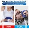 Ice Bags for Injuries Reusable: Ohuhu 3 Packs Ice Cold Packs Ice Bag Hot Water Hot & Cold Therapy Pain Relief for Knee Leg Injury No-Leak Breathable Waterproof Ice Bags 3 Sizes 6″/9″/11″, Light Blue(Blue)
