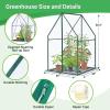 Mini Greenhouse for Indoor Outdoor: Ohuhu Portable Green House with Waterproof Pad for Small Plants Nursery Germination, 36″x36″x58.5″ Heavy-Duty PVC Cover Tent Humidity Dome Seedling Accessory(36 x 36 x 58.5 inch)