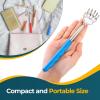 Ohuhu 8 Pack Back Scratcher: Extendable Telescopic Bear Claw Scratchers Back Itching Scalp Scratchers Portable Massager Hand Massage Tool with Rubber Handles Great for Mother’s Father’s Day Gifts