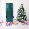 Ohuhu 9ft Christmas Tree Storage Bag, 62” x 25.6” x 25.6” Extra Large Christmas Tree Storage Container Tear proof Duffle Bag Waterproof Material Up to 9ft Disassembled Artificial Xmas Tree