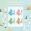 Ohuhu Alcohol Markers: 60 Colors Slim Broad and Fine Double Tipped Kaala Marker for Artists Adults Coloring Drawing Cartoon Anime Comic – Professional Art Pens with Ink Refillable Giftable Pen Set(Landscape Tones)