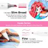 Ohuhu Alcohol Markers: 60 Colors Slim Broad and Fine Double Tipped Kaala Marker for Artists Adults Coloring Drawing Cartoon Anime Comic – Professional Art Pens with Ink Refillable Giftable Pen Set(Illustration Tones)