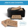 Ohuhu Blank Brown Kraft Cards and Envelopes 100 Pack – 4.25″ x 5.5″ Folded Cardstock Paper and A2 Envelopes for DIY Greeting Cards Wedding Birthday Invitations Thank You Cards and All Occasions(A6 (4×6))