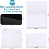 Ohuhu Blank White Cards and Envelopes 100 Pack – 5″ x 7″ Heavyweight Folded Cardstock and A7 Envelopes for DIY Greeting Cards Wedding Birthday Invitations Baby Shower Thank You Cards and All Occasions(White)