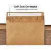 Ohuhu Bulk 104 Thank You Cards Brown Kraft 4×6 Thank You Notes with Self-Seal Envelopes and Stickers – Elegant 8 Design Greeting Card for Wedding Shower Business Graduation Birthday