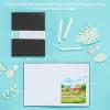 Ohuhu Double-Sided Marker Pad Art Sketchbook Bleedproof – 8.3″x8.3″ Square Paper Size – 90 lb/150 gsm Smooth Drawing Paper – 60 Sheets/120 Pages – Hardcover Sketching Book for Alcohol Markers Paints(8.5 x 11)