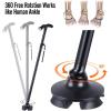 Ohuhu Folding Cane with LED Light- Foldable Walking Cane for Men, Women, Adjustable Walking Stick with Carrying Bag for Fathers Mothers Gift