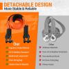 Ohuhu Heavy Duty Tow Straps Recovery Kit 3″ x 30ft, 31,944 lbs Break Strength, Triple Reinforced Loop, Protective Sleeves, Tow Strap Heavy Duty with 3/4″ D-Ring Shackles for Truck, Jeep, SUV, ATV(3″ x 30ft)