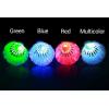 Ohuhu LED Badminton Shuttlecocks, 4 Pack Lighting Birdies Shuttlecock, Nylon Glow in The Dark Birdie Balls for Baseball Practice, Glow in The Dark Badminton for Indoor Outdoor Sports Activities