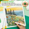 Ohuhu Markers, 48-color Double Tipped Alcohol Markers, Chisel & Fine Alcohol-based Art Marker Set for Adults Coloring Illustration, Great Value Pack for Students’ Art Class, Better Designed Grip(Landscape Tones)