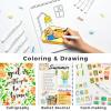 Ohuhu Markers for Adult Coloring Books No Bleeding 60 Colors Water-based Dual Tips Brush & Chisel Coloring Markers for Kids Adults Beginners Drawing Pens for Journaling Lettering(60 Colors)