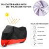Ohuhu Motorcycle Cover, All Season Waterproof Snowproof Motorbike Covers with Lock Holes & Storage Bag – XX Large, Fits up to 108″ Motors Bikes Scooters for Honda, Yamaha, Suzuki, Harley, Kawasaki