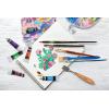 Ohuhu Oil Paint Set, 24 Oil-Based Colors, 12ml/0.42oz x 24 Tubes Non-Toxic Oil Painting Set Supplies for Canvas Painting Artist Kids Beginners Adults Classroom DIY Art Supplies Gift(24 Colors)