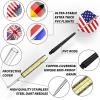 Ohuhu Steel Tip Darts, Professional Metal Darts with National Flag Flights (4 Styles) – Dart Metal Tip Set, 12 Pcs Metal Dart, Darts for Dartboard with 3 Free PVC Dart Rods