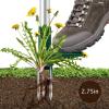 Ohuhu Weed Puller Tool, Detachable Stand-Up Weed Puller Tool with Long Handle, Stainless Steel 3-Claw Weed Remover Tool, Easily Remove Weeds Without Bending, Pulling, Kneeling for Elder