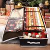 Ohuhu Wrapping Paper Storage Containers, Gift Wrap Organizer, Wrapping PaperHolder, 6000 Oxford Cloth Tear-Resistant and Waterproof, 40.5” Fits 18-24 Standers Rolls (Black)