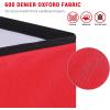 Ohuhu Wrapping Paper Storage Containers, Gift Wrap Organizer, Wrapping PaperHolder, 6000 Oxford Cloth Tear-Resistant and Waterproof, 40.5” Fits 18-24 Standers Rolls (Red)