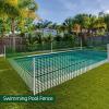 Plastic Garden Fence Animal Barrier: Ohuhu 4’x50’/7.5LBs Heavy Duty Reusable Netting Safety Fences Roll with Zip Ties, Durable Temporary Pool Fence Snow Fencing for Deer Rabbit Chicken Dog Poultry(Green)