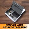 Secret Book Safe Box Dictionary: Ohuhu Diversion Combination Lock Compartment Small Money Safes for Home Portable Book Box Great for Money Jewelry and Passport
