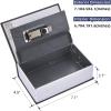 Secret Book Safe Box Dictionary: Ohuhu Diversion Combination Lock Compartment Small Money Safes for Home Portable Book Box Great for Money Jewelry and Passport