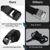 Tie Down Straps with Buckles: Ohuhu 4 Pack Cam Buckle Lashing Straps 367 lbs Load Cap with 1100 lbs Breaking Strength Limit, 1″x 8.2′ Tie-Down Strap with Carry Bag for Motorcycle Cargo Trucks Luggage(4-Pack)