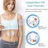 Upgraded Touchscreen Independent Dual Channel TENS EMS Unit, Ohuhu 12 Modes Muscle Stimulator for Pain Relief Therapy, Electronic Rechargeable Pulse Massager with 12 Pads Father’s Day Gift