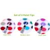 Water Coloring Brush Pens, Ohuhu Set of 3 Aqua Painting Brushes for Water Soluble Colored Pencil, Water Color Water-Base Markers, Powdered Pigment Watercolor Paints