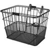 Bike Basket Front Bicycle Baskets – Ohuhu Wire Basket for Bikes with Handles and Mesh Bottom, Detachable Handlebar Bicycle Basket for Women, Compatible with Electric Bikes Beach Cruisers