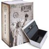 Book Safe Box with Combination Lock, Ohuhu Upgrade Dictionary Diversion Safe Secret Hidden Box for Home Office, Portable Safe Box for Money Cash Jewelry(New York – Extra Large)
