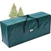 Christmas Tree Storage Bag, Ohuhu Extra Large Christmas Tree Storage Multipurpose Storage Bag with Reinforced Handles Zipper Tear Proof Material for 6-9ft Artifical Tree (48” x 20” x 15”, green)