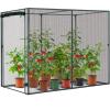 Crop Cages for Garden Plant: Ohuhu 6x3x5 Ft Tent Cage, Plant Netting Cover with Zipper, Garden Bed Cover, Plant Cover from Animal Wind-Resistant Garden Cage for Fruit Vegetable Flower(Rectangle)