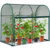 Crop Cages for Garden Plant: Ohuhu 6x3x5 Ft Tent Cage, Plant Netting Cover with Zipper, Garden Bed Cover, Plant Cover from Animal Wind-Resistant Garden Cage for Fruit Vegetable Flower(Arched)