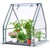 Mini Greenhouse for Indoor Outdoor: Ohuhu Portable Green House with Waterproof Pad for Small Plants Nursery Germination, 36″x36″x58.5″ Heavy-Duty PVC Cover Tent Humidity Dome Seedling Accessory(36 x 36 x 42 inch)