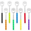 Ohuhu 8 Pack Back Scratcher: Extendable Telescopic Bear Claw Scratchers Back Itching Scalp Scratchers Portable Massager Hand Massage Tool with Rubber Handles Great for Mother’s Father’s Day Gifts